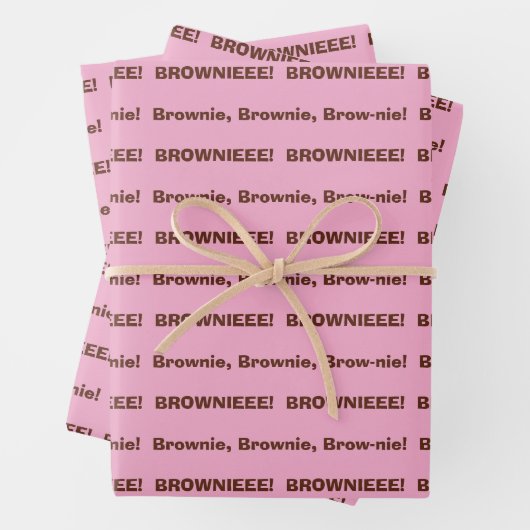 SKZ BROWNIEEE! Gift Wrap Geschenkpapier Set (Beispiel)
