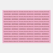 SKZ BROWNIEEE! Gift Wrap Geschenkpapier Set (Vorderseite)