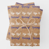 SKZ Hip Hip Hooray Geschenkpapier Set (Beispiel)