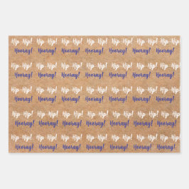 SKZ Hip Hip Hooray Gift Wrap Geschenkpapier Set