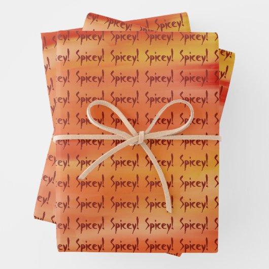 SKZ SPICEY Geschenkpapier Set (Beispiel)