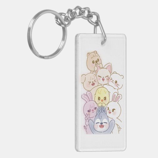 SKZOO-Schlüsselanhänger (Strey-Kids) Schlüsselanhänger (Vorderseite links)