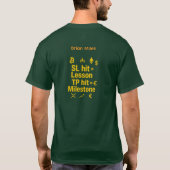 SL Hit Lektion, TP Hit Meilenstein Crypto T-Shirt (Rückseite)