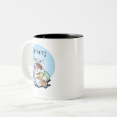 Slackers Unite Zweifarbige Tasse (Vorderseite Links)