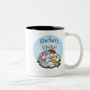 Slackers Unite Zweifarbige Tasse