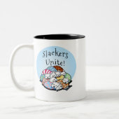 Slackers Unite Zweifarbige Tasse (Links)
