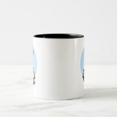 Slackers Unite Zweifarbige Tasse (Mittel)