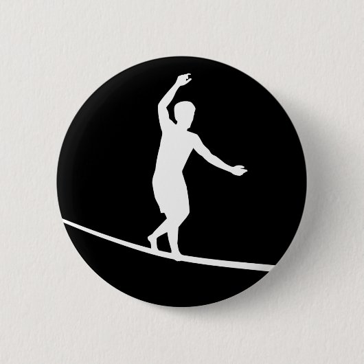 Slackline Button (Vorderseite)