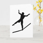 Slackline Karte (Gelbe Blume)