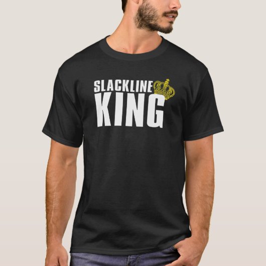 Slackline King T-Shirt (Vorderseite)