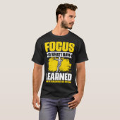 Slackliner Acrobatics Balancing Highlining Focus S T-Shirt (Vorne ganz)