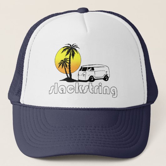 Slackstring Trucker Hat Truckerkappe (Vorderseite)