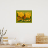 Slagelse Dänemark Turm Poster (Küche)