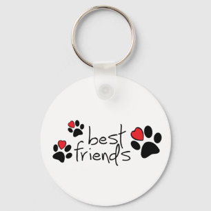 Slagon besten Freund, ik hou van mijn hond von kat Schlüsselanhänger