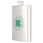 Slainer-klassischer Edelstahlkolben Flachmann (Links)