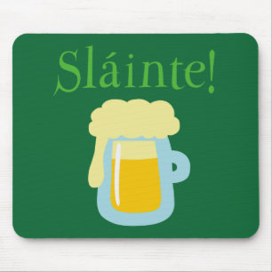 Sláinte Beer Mousepad