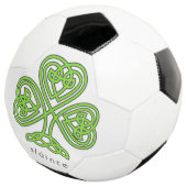 Slainte Celtic Kleeblatt Green St. Patrick's Day Fußball (Dreiviertel)