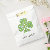 Slainte Celtic Kleeblatt Green St. Patrick's Day Geschenktütchen (Versiegelt)