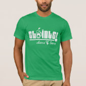 Sláinte. Cheers & Beers. St. Patrick's Day T-Shirt (Vorderseite)