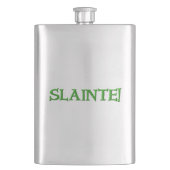 Slainte classic stainless steel flask flachmann (Vorderseite)