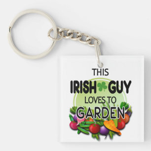 Slainte Dieser irische Typ Lieben zum Gartenbau Ge Schlüsselanhänger