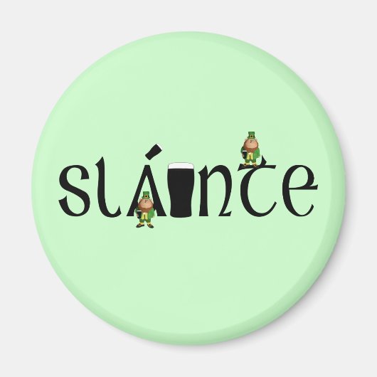 Slainte Gaelic Magnet (Vorne)
