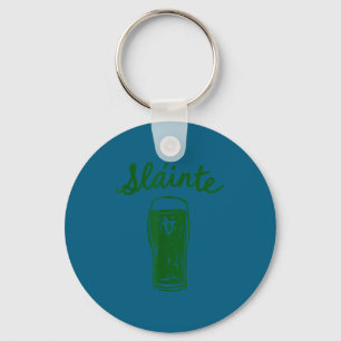 Slainte gälischer Toast Skript irische Kneipe Pros Schlüsselanhänger
