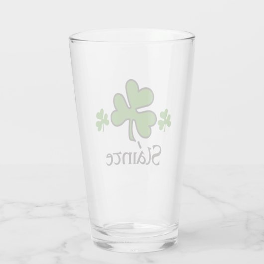 Slainte Glas (Rückseite)
