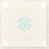 Slainte-Glas-Untersetzer Glasuntersetzer (Rückseite)