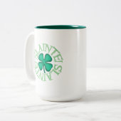 Slainte große zweifarbige Tasse (Vorderseite Links)