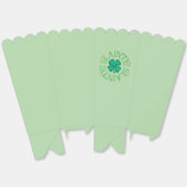 Slainte grüne Popcorn-Boxen Geschenkschachtel (Ungeklappt)