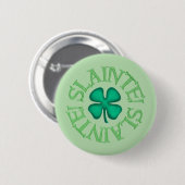 Slainte grüner Button (Vorne & Hinten)