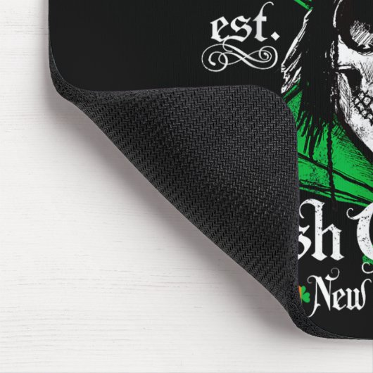 Slainte Irish Channel New Orleans St Patricks Day Mousepad (Ecke)