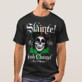 Slainte Irish Channel New Orleans St Patricks Day T-Shirt (Vorderseite)