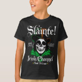 Slainte Irish Channel New Orleans St Patricks Day T-Shirt (Vorderseite)