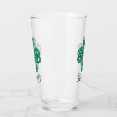 Sláinte Irish Kleeblatt Green Celtic Lucky Clover Glas (Links)