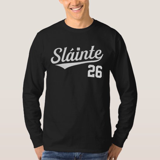 Slainte Irish St Patrick s Day Ireland Baseball St T-Shirt (Vorderseite)
