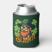 Slainte Irish Toast St Patrick's Day Personalisier Dosenkühler (Kanne Vorderseite)