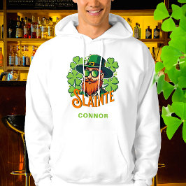 Slainte Irish Toast St Patrick's Day Personalisier Hoodie