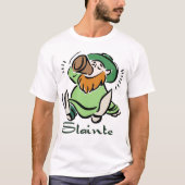 Slainte leprechaun T-Shirt (Vorderseite)