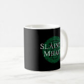 Slainte Mhath Slàinte Mhaith Ireland Gaeilge Irish Kaffeetasse (VorderseiteRechts)