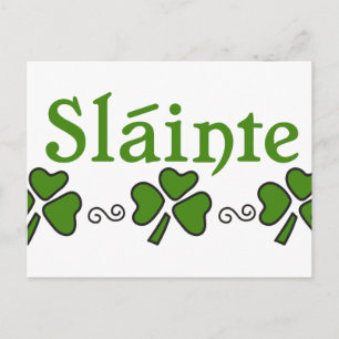 Slainte Postkarte