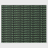 Slainte schwarz matt Packpapier klein (Flach)