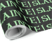 Slainte schwarz matt Packpapier klein (Rolleneckpunkt)