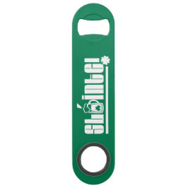 Sláinte. St. Patrick's Day-Geschenk Speed Flaschenöffner