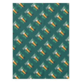 Slàinte! St. Patrick's Day Pint of Beer on Green Tischdecke (Vorderseite)