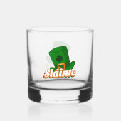 Sláinte St. Patrick's Day Whiskyglas (Vorderseite)