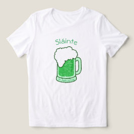 Sláinte St. Patty's Day Irish Holiday Tri-Blend Shirt