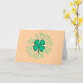 Slainte Tan Grußkarte Karte (Gelbe Blume)