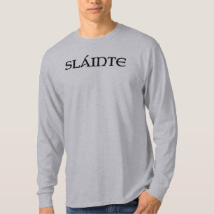 Slainte u. Gedicht T-Shirt